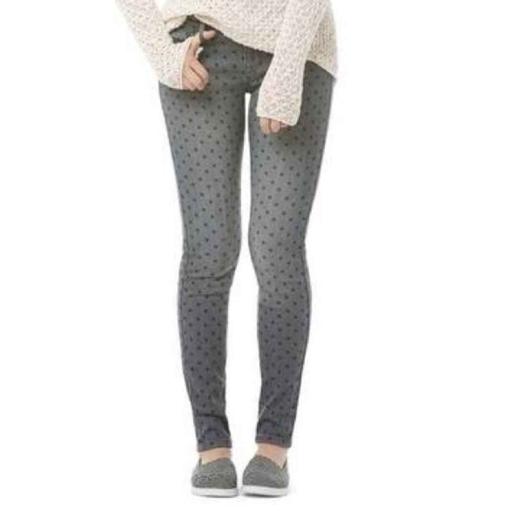 Aeropostale Bethany Mota Polka Dot Ankle Jegging - Picture 8 of 9
